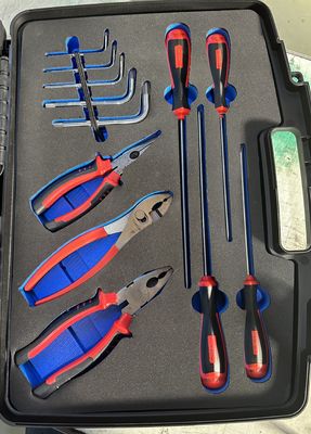 Anti-Static Non-Ferrous Tool Set with Soft-Grip Handles for Secure Operation & Metal Processing Works