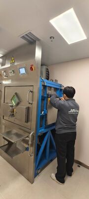 AI Controlled Nuclear Radiation Protection System With UV Ozone Disinfection And Galvanized Lead Steel Construction