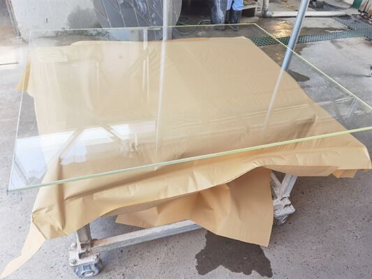 3A/5A/10A Rated X-Ray Shield Lead Glass, Clear or Light Green Tint, Density 4.1g/cm³ for Radiation Protection