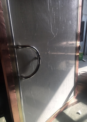 7ft x 4ft 200kg RF protegeu portas para a sala de MRI que protege a gaiola do RF da sala