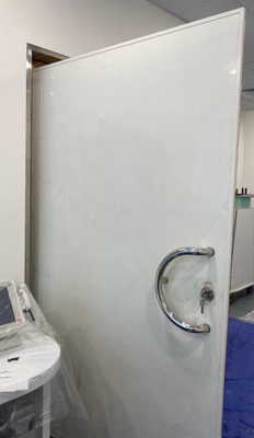 O quadro de bronze Rf de Mri protegeu o tamanho feito sob encomenda 1.2m x 2.1m das portas com furo