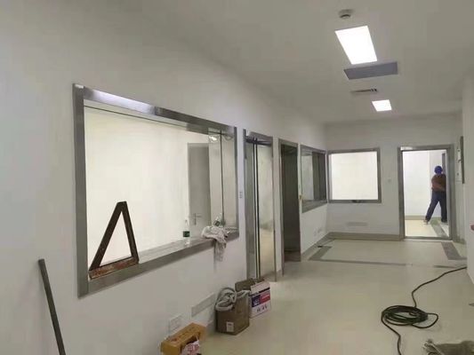 Vidro de chumbo X Ray equivalente ao chumbo Pb de 2,5 mm para acessórios médicos de equipamentos de raios X com boa resistência ao impacto