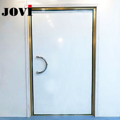 Porta blindada RF da sala de ressonância magnética do hospital com isolamento de 100dB e travas eletromagnéticas ou mecânicas em branco