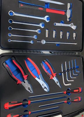 Silver With Black Handles Non Ferrous Tool Kit Made From Non Magnetic Stainless Steel Ideal For Industrial Applications