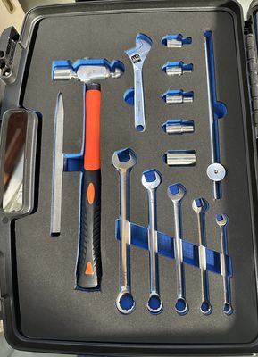 Anti-Static Non-Ferrous Tool Set with Soft-Grip Handles for Secure Operation & Metal Processing Works