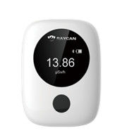 Nuclear Radiation Detector with Audible & Visual Alarm LCD Touch Screen and ZnS Coated Plastic Scintillator Detector