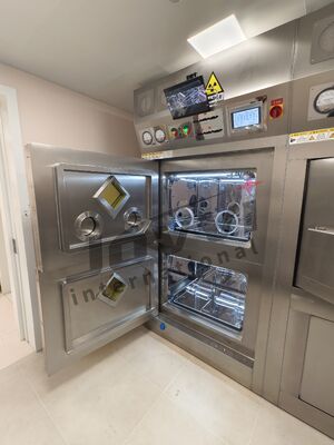 Active Purification Lead Shielded Cans UV Ozone Disinfection For Radioactive Material Storage