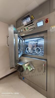 Célula Quente com Blindagem Contra Radiação para Manuseio Seguro