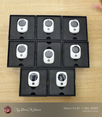 High Accuracy Personal Dosimeter ±20% Inherent Error Wearable Personal Radiation Monitor with Fast Alarm