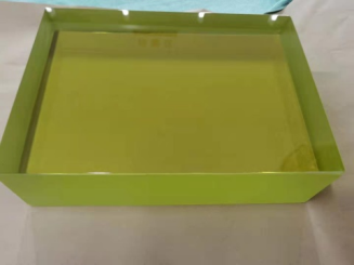 Metal Case X-Ray-Protective-Glass Polished Surfacefinish Durable Radiation Shielding Glass for Medical Imaging Equipment