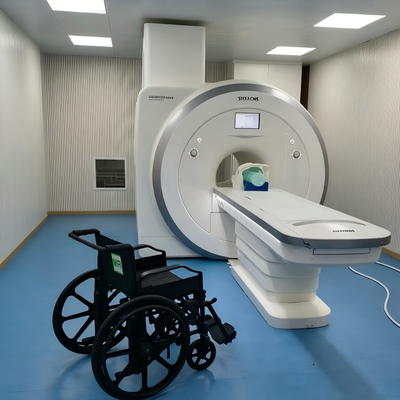 45 cm de altura de encosto de volta cadeira de rodas não magnética dobrável adequada para sala de ressonância magnética de 3,0 T Melhorando a eficiência e segurança do transporte