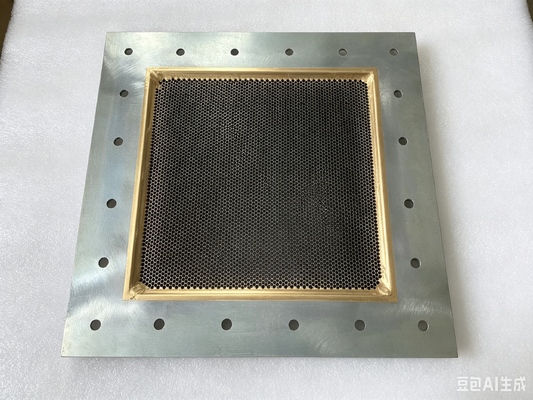 Grelhas de Ventilação em Favos de Mel para Guias de Onda com Alta Resistência a Altas Temperaturas e Alta Resistência à Corrosão em Formato Quadrado para Ventilação de Gaiolas de RF