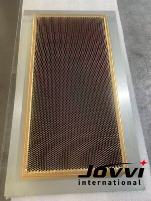 Performance Processing Honeycomb Vents de condução de ondas de ar com tamanho de célula 2mm 3mm 4mm 5mm fornecendo ventilação de ar e blindagem EMI
