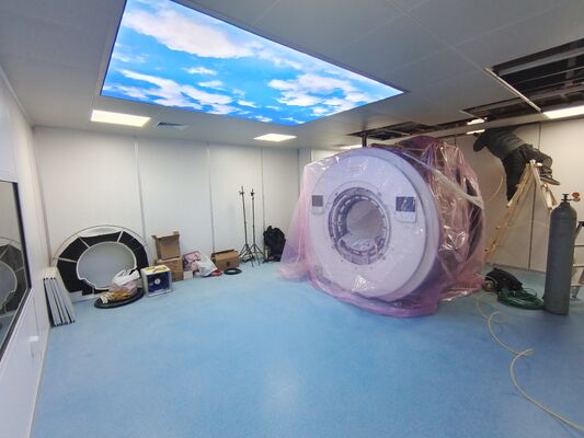 Sala Blindada RF com Gaiola de Faraday para MRI Personalizável para Instalações de Imagem Médica