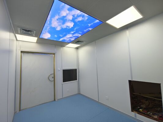 Sala de Blindagem RF para MRI de 10-130 MHz Gaiola de Faraday para Imagem Consistente