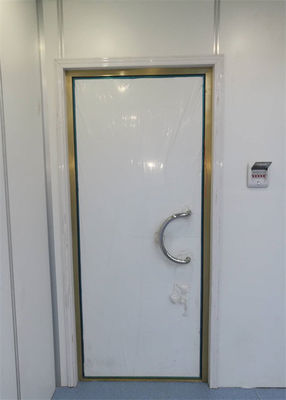 Copper Inlay Shielding Radiation Protection Doors Brass Frame Swing For Mri Room