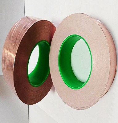 o dobro de cobre esparadrapo condutor magnético da fita 99,95 de 0.15mm 50m tomou partido