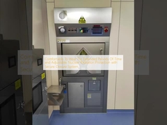 Confortável de usar por longos períodos de tempo e proteção contra radiação nuclear ajustável com sistema de fechamento seguro