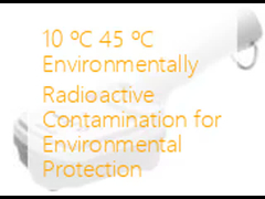 10 oC 45 oC Contaminação radioactiva ambiental para protecção do ambiente