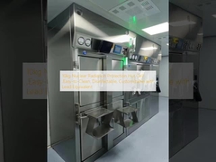 Câmara Quente de Proteção contra Radiação Nuclear de 10kg, Fácil de Limpar, Desinfetável, Personalizável com Equivalente em Chumbo