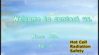 Solução de segurança para proteção contra radiação de células quentes