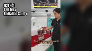 Proteção contra radiação de célula quente I131